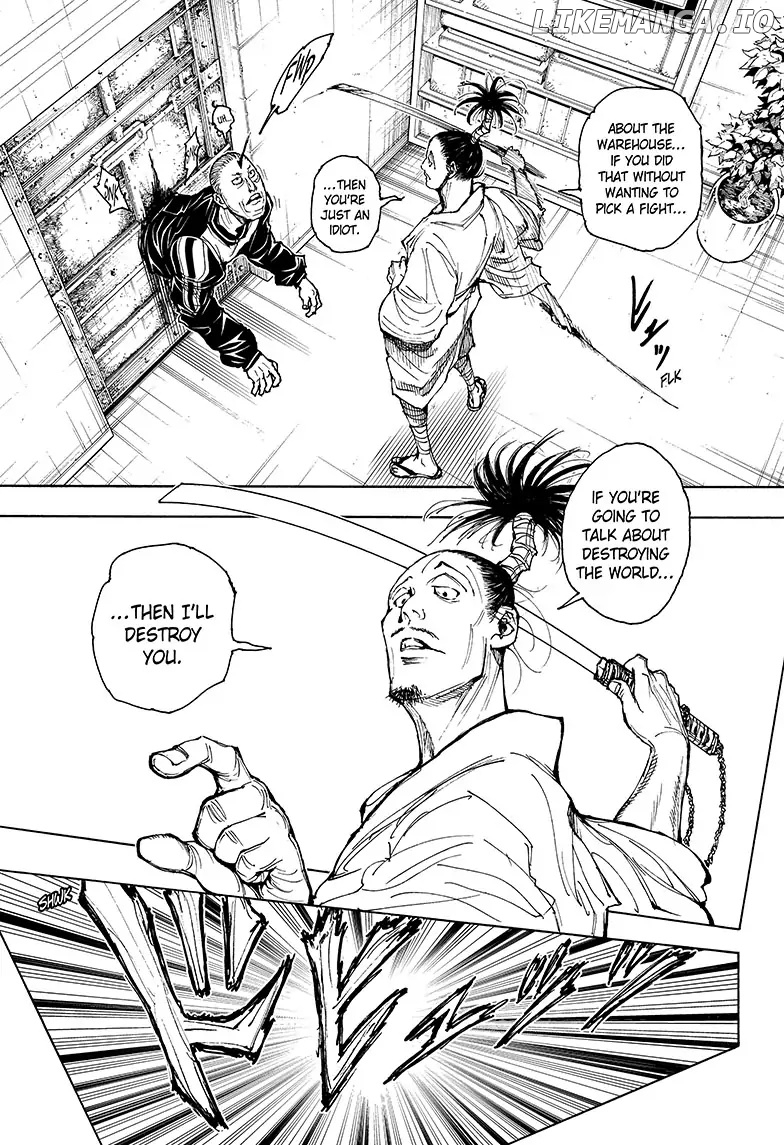 Hunter x Hunter, Chapter 393 image 03